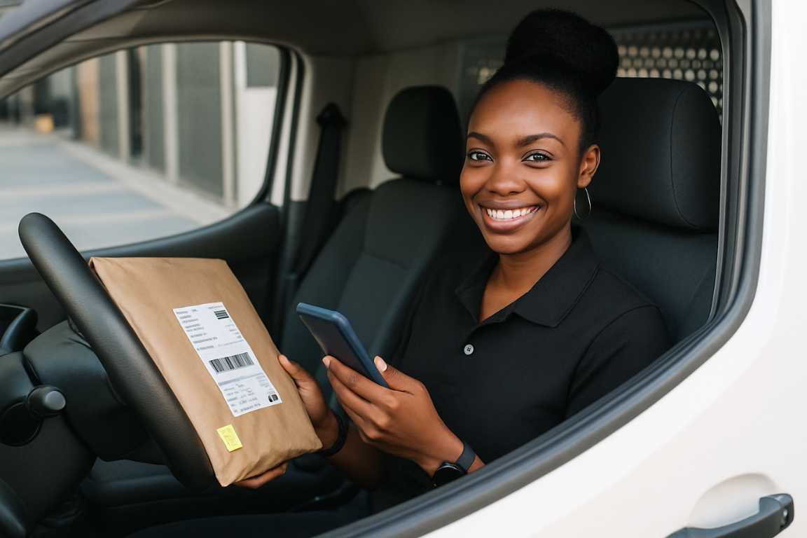 Professional delivery driver